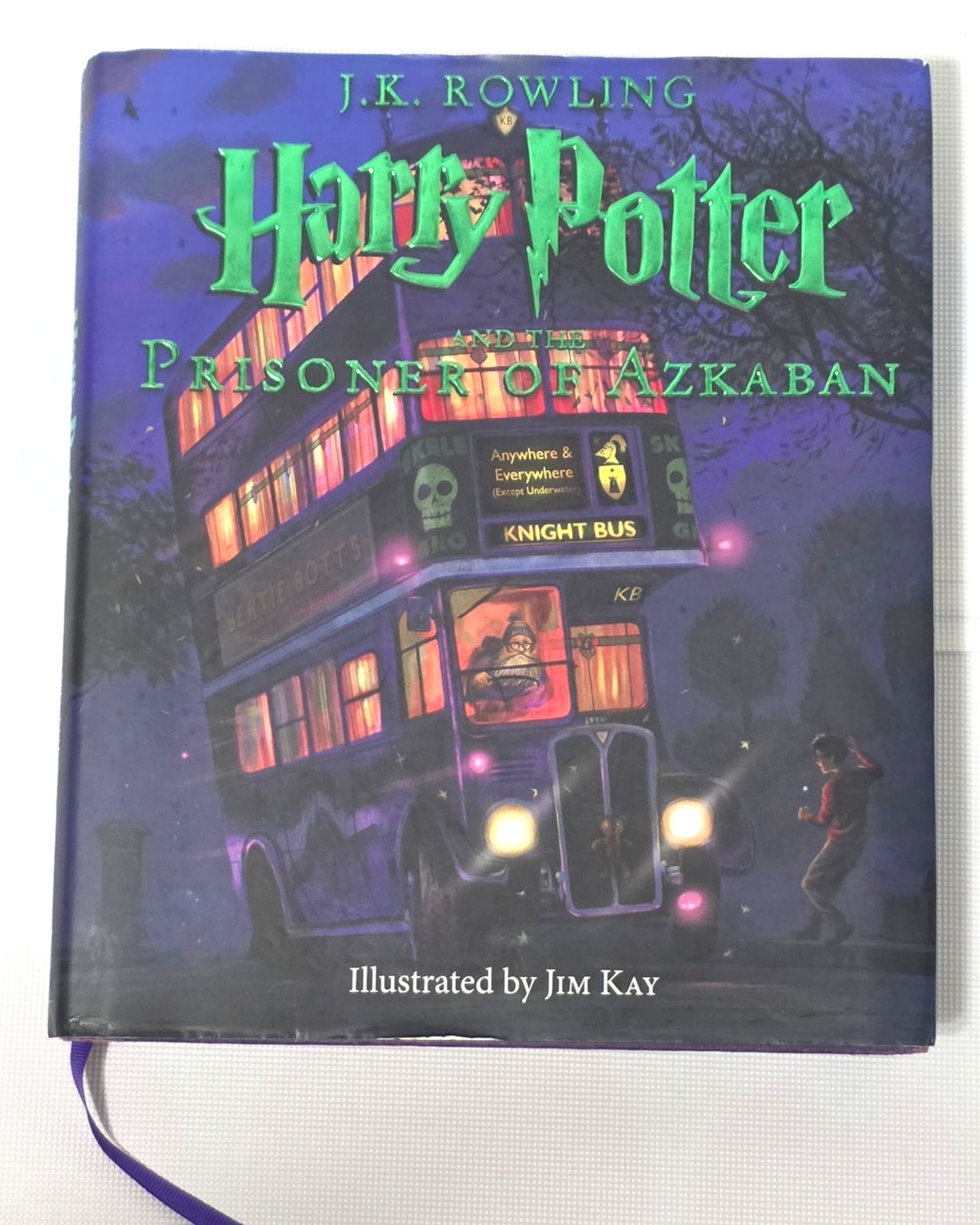 Harry Potter Prisoner of Azkaban Illustrated Edition Hardcover Book Jim Kay
